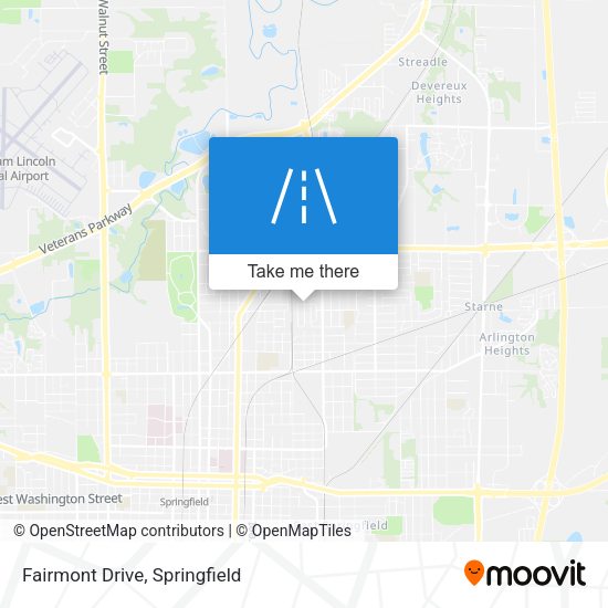 Mapa de Fairmont Drive