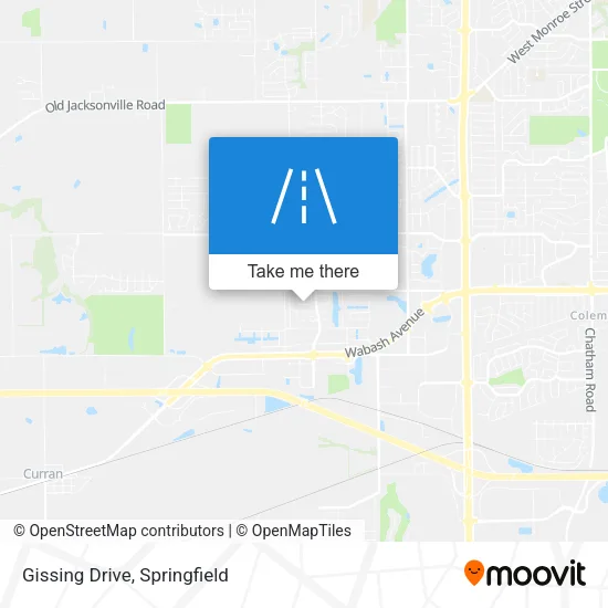Mapa de Gissing Drive