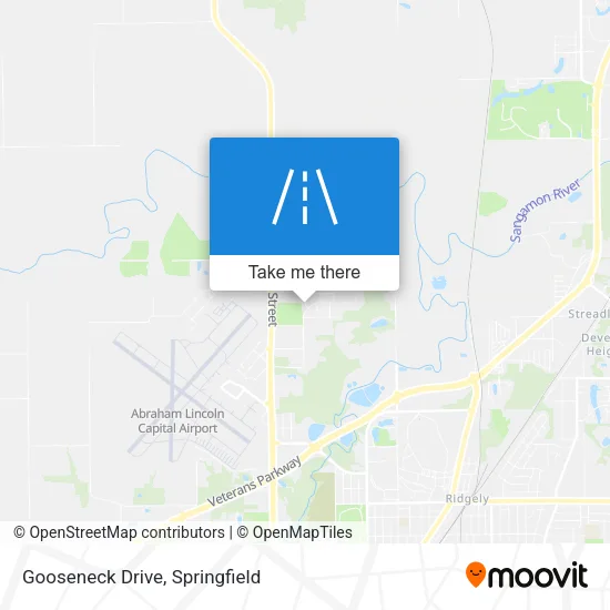Gooseneck Drive map