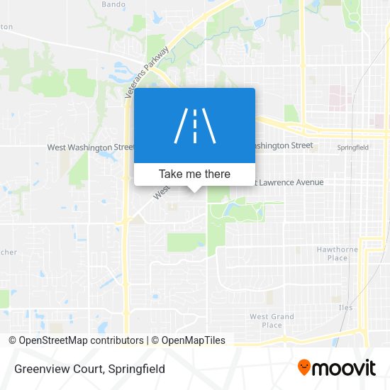Mapa de Greenview Court