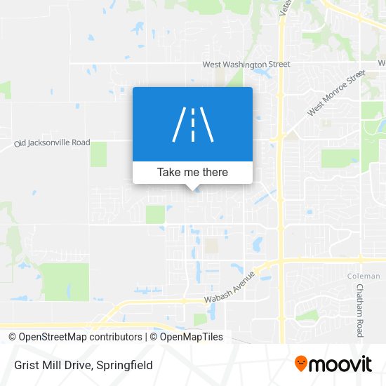 Mapa de Grist Mill Drive