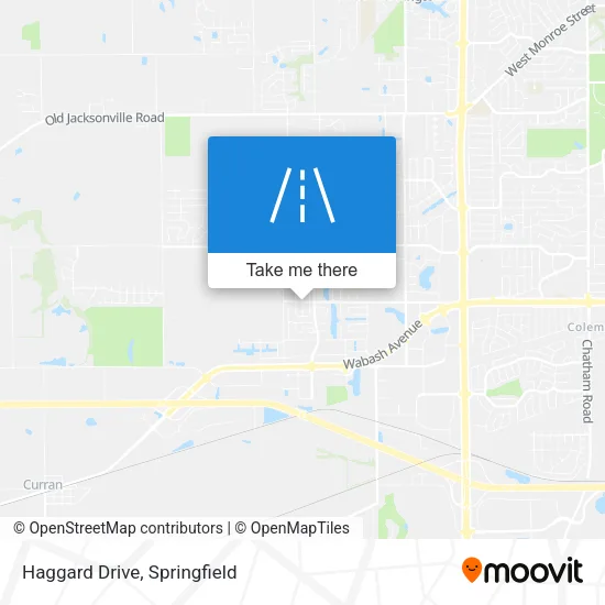 Haggard Drive map