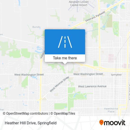 Heather Hill Drive map