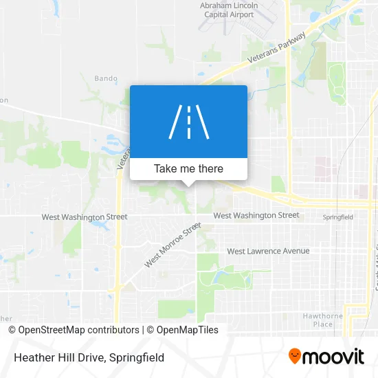 Heather Hill Drive map
