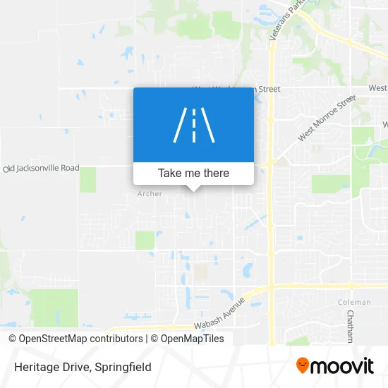 Heritage Drive map