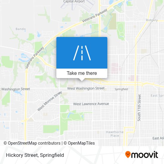 Mapa de Hickory Street