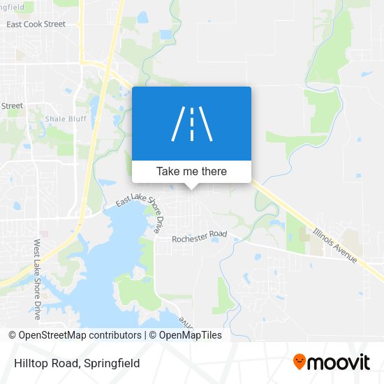 Mapa de Hilltop Road