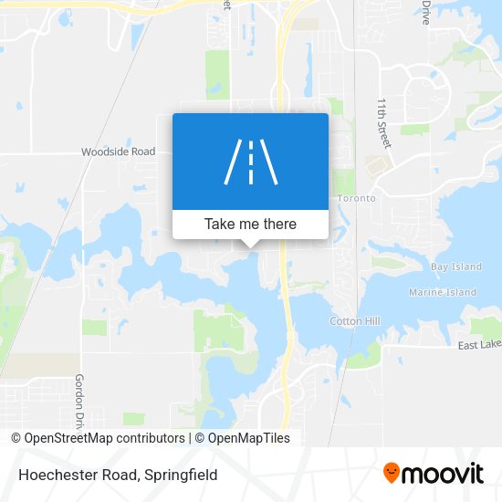 Hoechester Road map