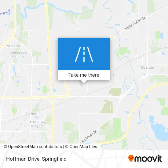 Hoffman Drive map