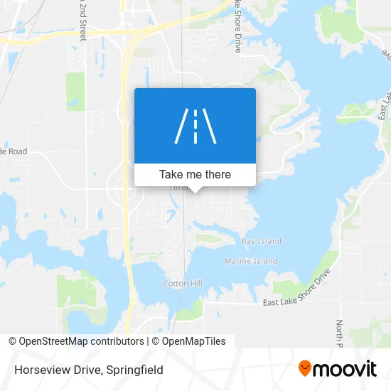 Horseview Drive map