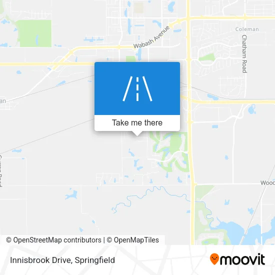 Innisbrook Drive map