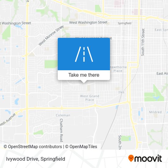 Ivywood Drive map