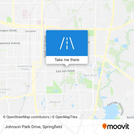 Johnson Park Drive map