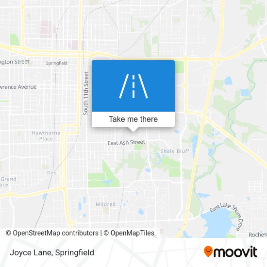 Mapa de Joyce Lane