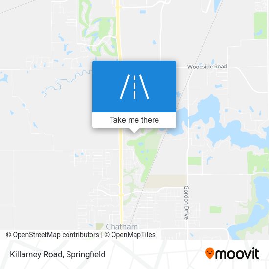 Mapa de Killarney Road