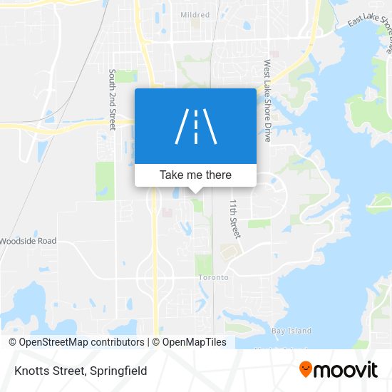 Mapa de Knotts Street