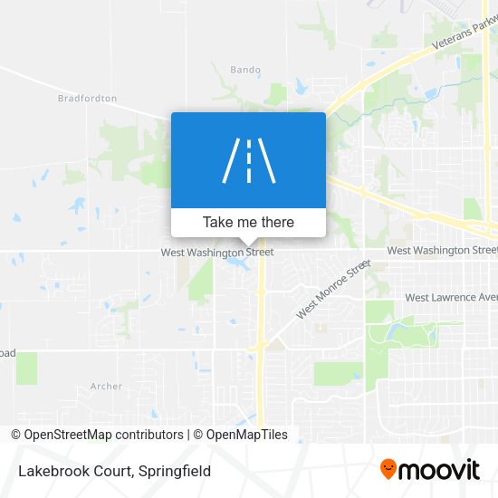 Lakebrook Court map