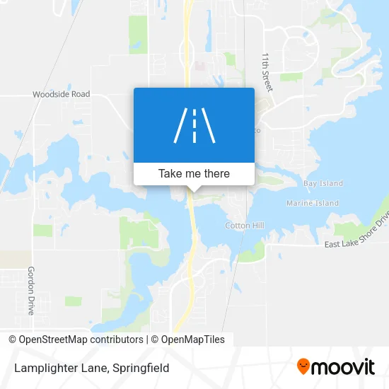 Lamplighter Lane map