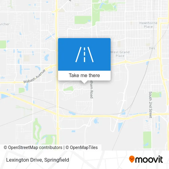 Lexington Drive map