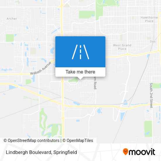 Lindbergh Boulevard map