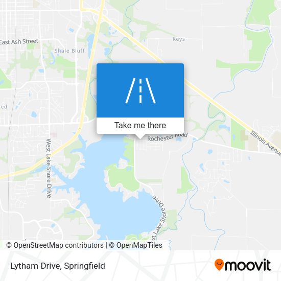 Mapa de Lytham Drive