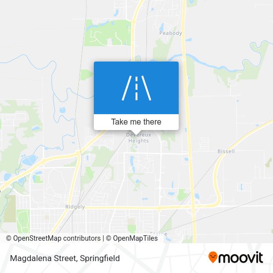 Magdalena Street map