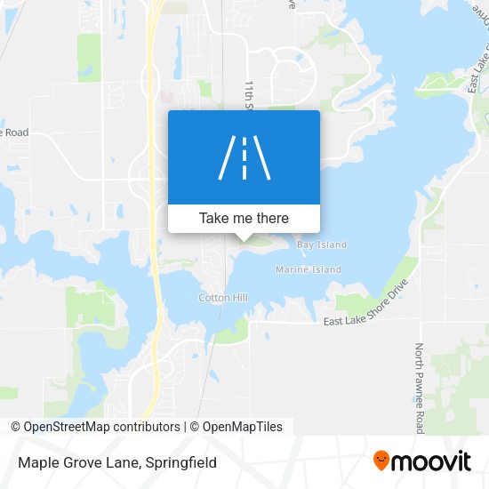 Mapa de Maple Grove Lane