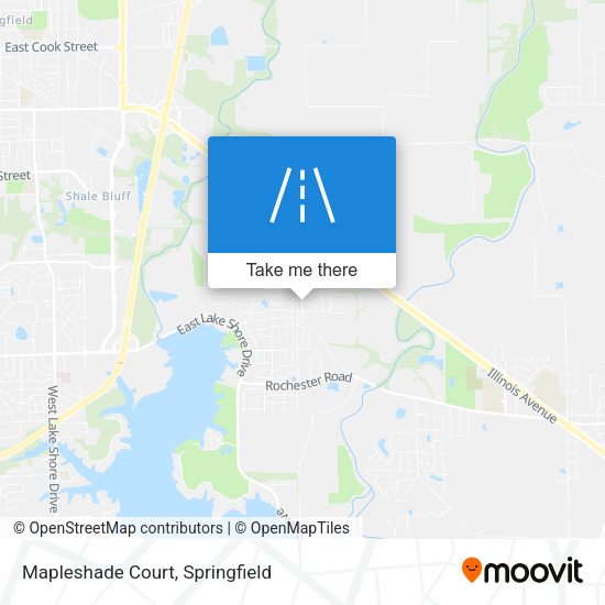 Mapleshade Court map