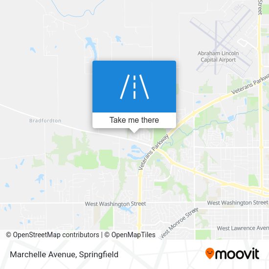 Mapa de Marchelle Avenue