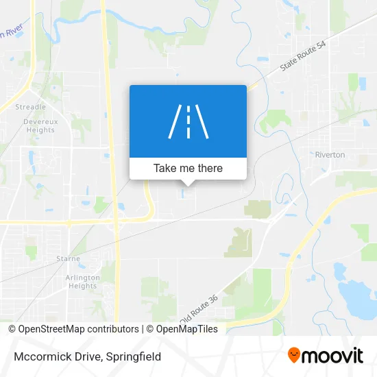 Mccormick Drive map
