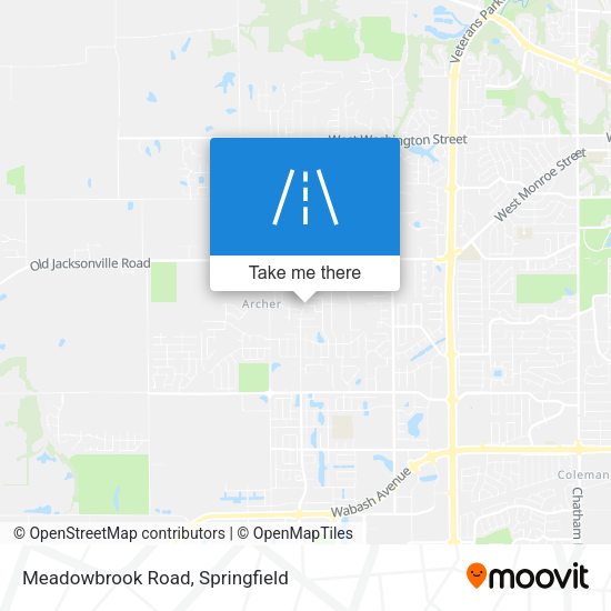 Mapa de Meadowbrook Road