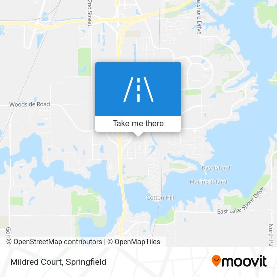 Mapa de Mildred Court