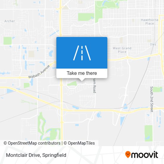 Montclair Drive map