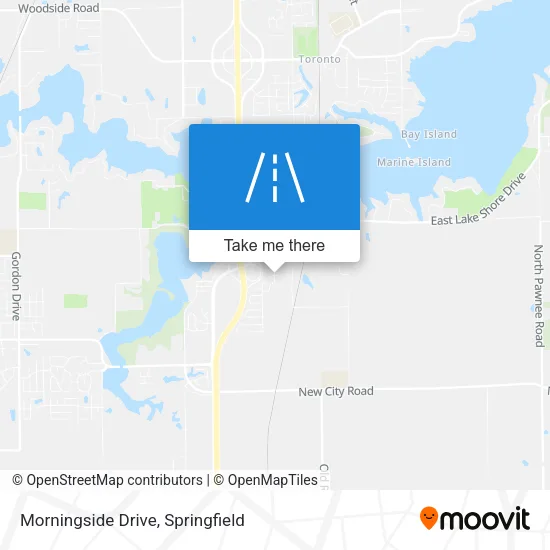 Morningside Drive map
