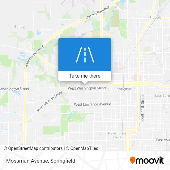Mossman Avenue map