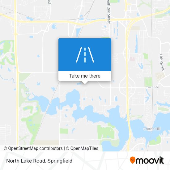 Mapa de North Lake Road