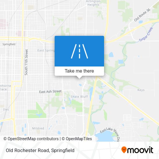 Old Rochester Road map