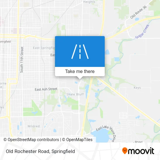 Old Rochester Road map