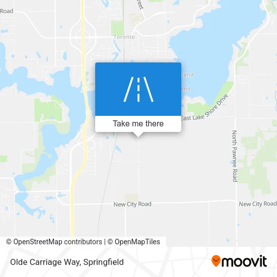 Olde Carriage Way map