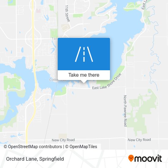 Mapa de Orchard Lane