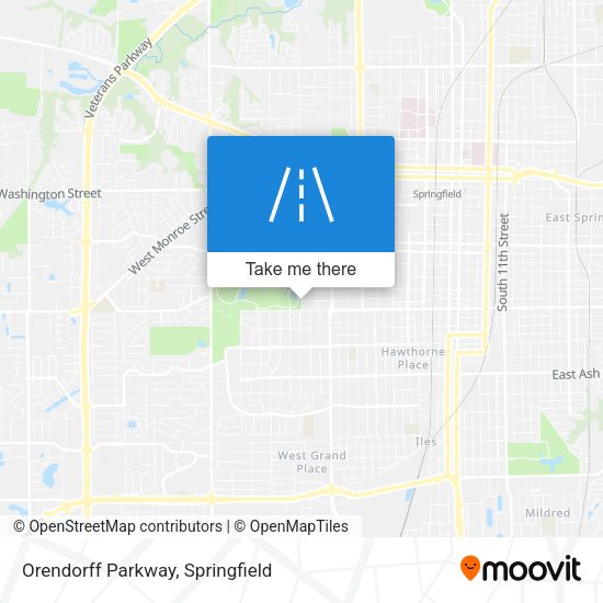 Mapa de Orendorff Parkway