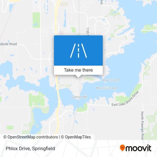 Mapa de Phlox Drive