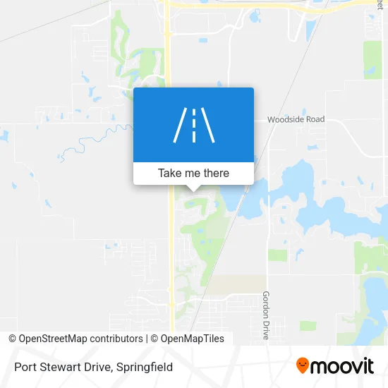 Port Stewart Drive map