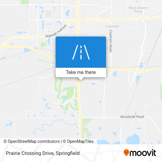 Prairie Crossing Drive map