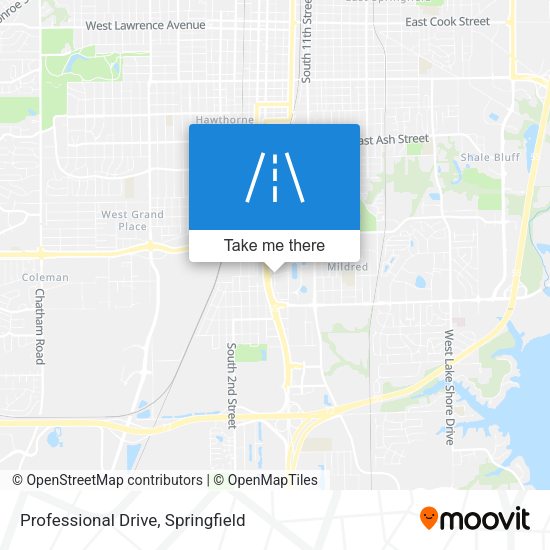 Mapa de Professional Drive
