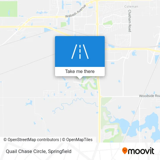 Quail Chase Circle map