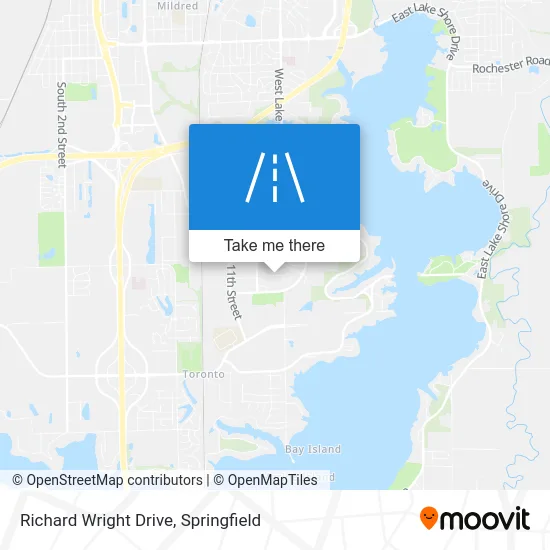 Richard Wright Drive map