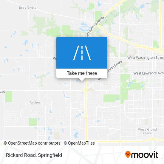 Mapa de Rickard Road