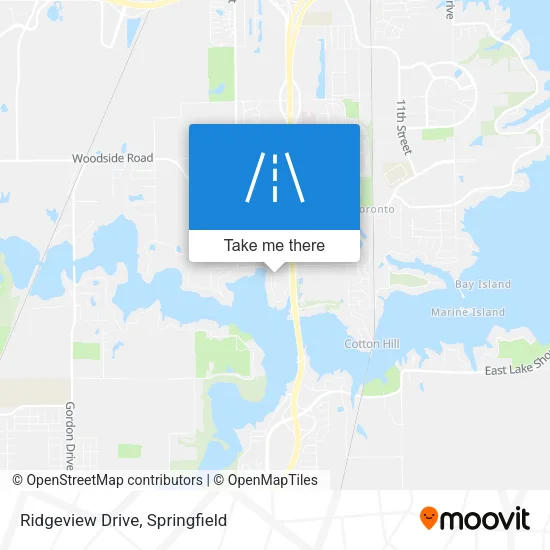 Ridgeview Drive map
