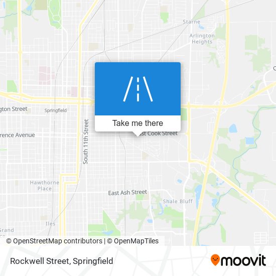 Rockwell Street map